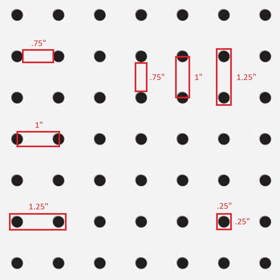 4 Panels Room Divider Folding Screen Pegboard Insert Black