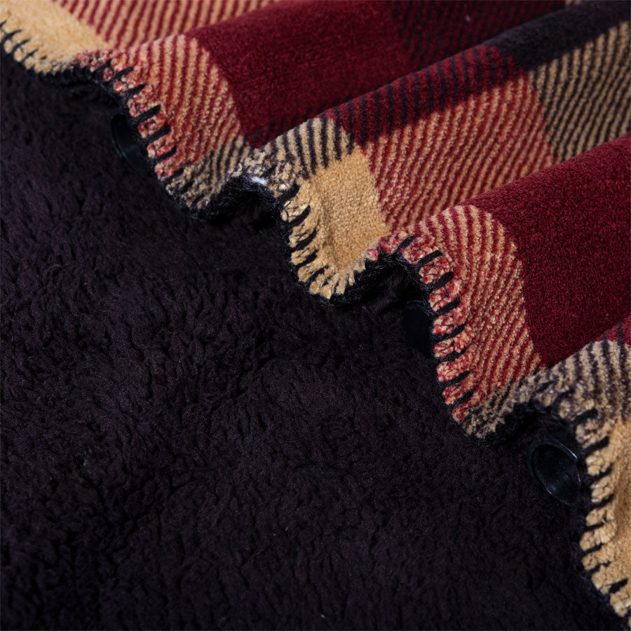 Fleece Sherpa Throw Warm Ultra Plush Soft Blanket