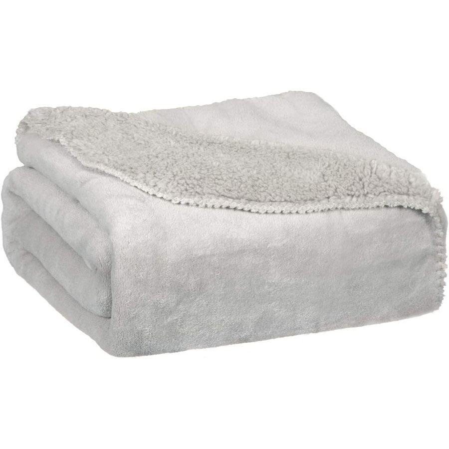 Fleece Sherpa Throw Warm Ultra Plush Soft Blanket