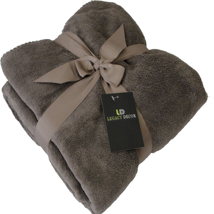 Fleece Sherpa Throw Warm Ultra Plush Soft Blanket