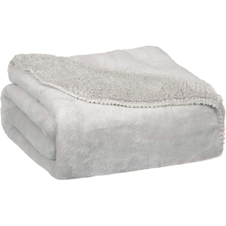 Fleece Sherpa Throw Warm Ultra Plush Soft Blanket