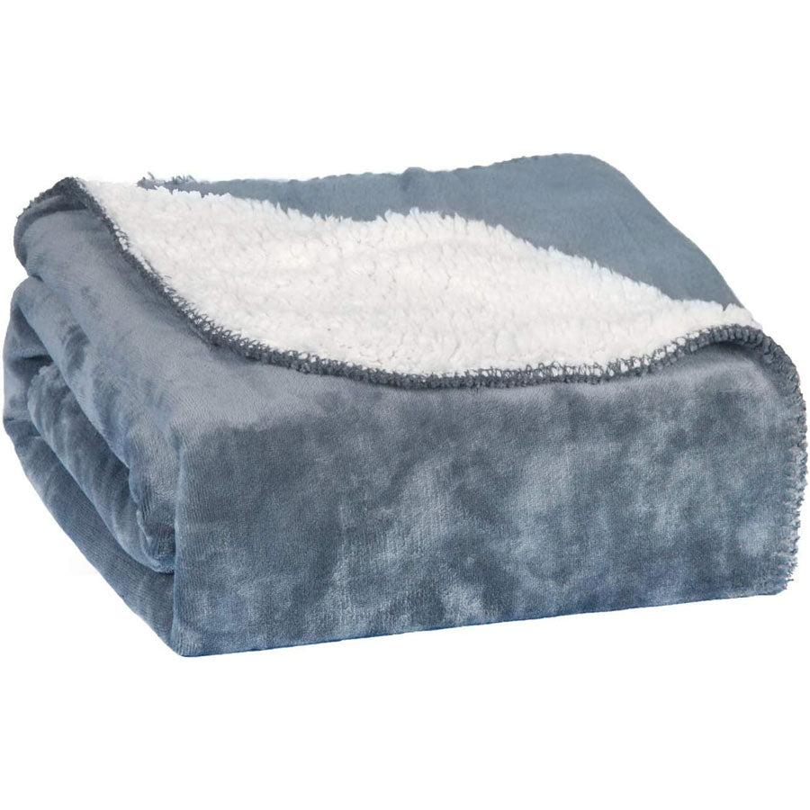 Fleece Sherpa Throw Warm Ultra Plush Soft Blanket