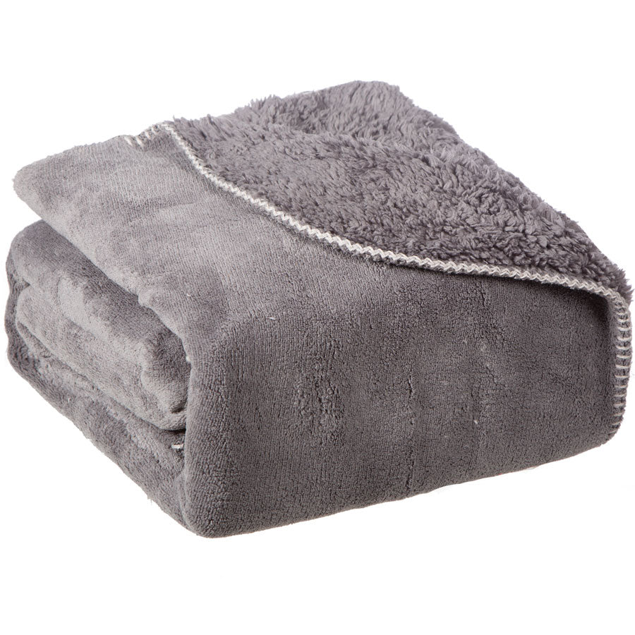 Fleece Sherpa Throw Warm Ultra Plush Soft Blanket