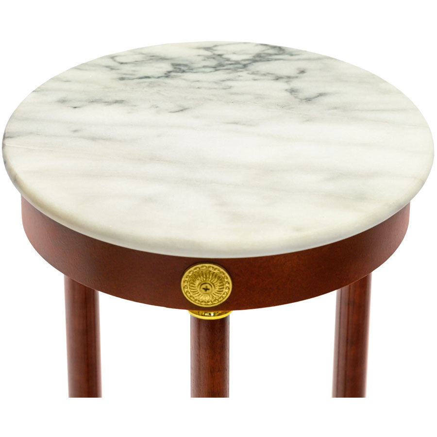Marble Round Plant / Telephone / Vase Stand New
