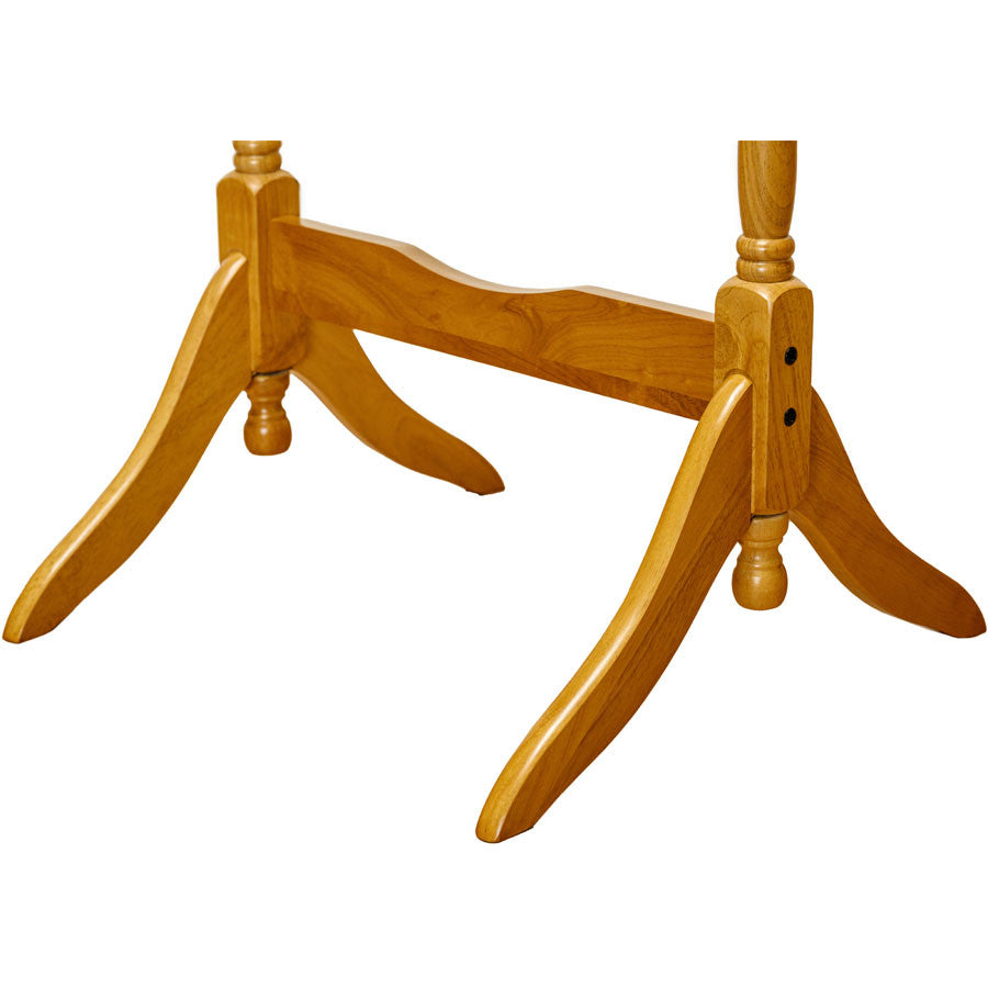 Swivel Full Length Wood Cheval Floor Mirror