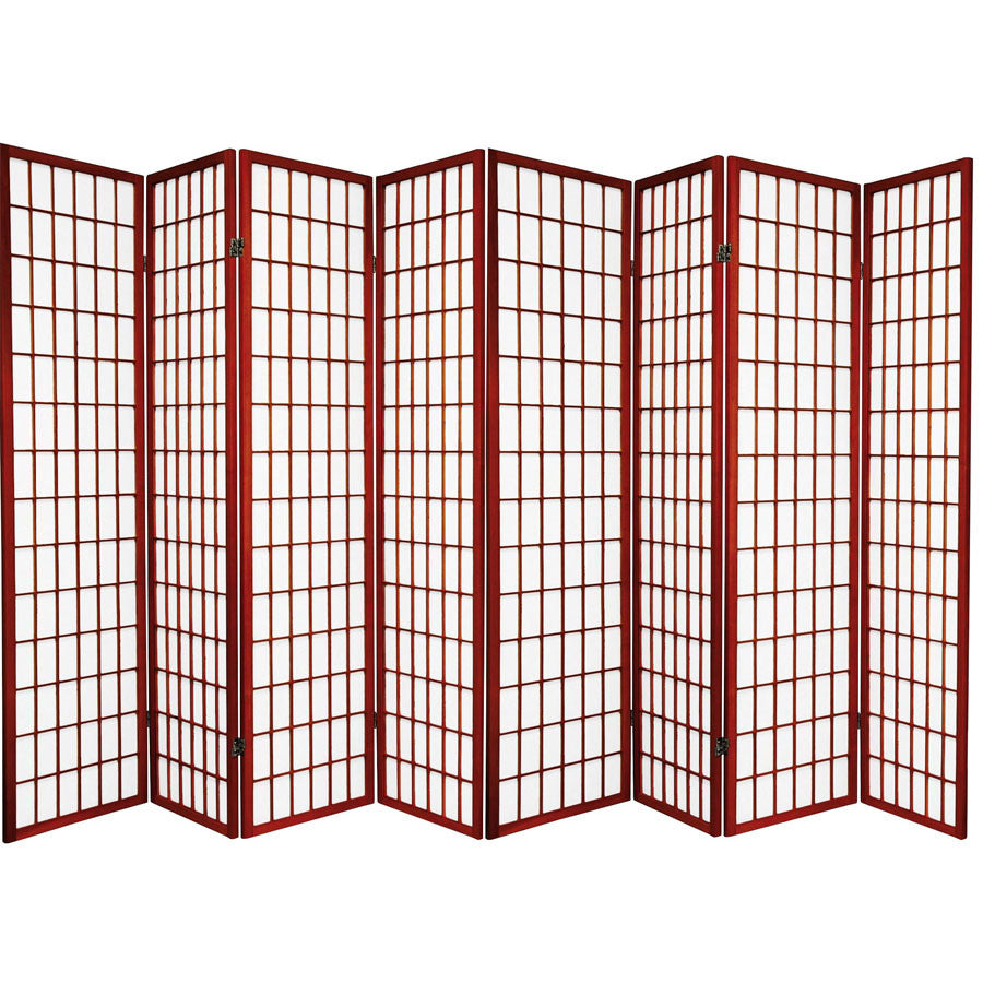 8 Panel Room Dividers Privacy Screen Shoji Style