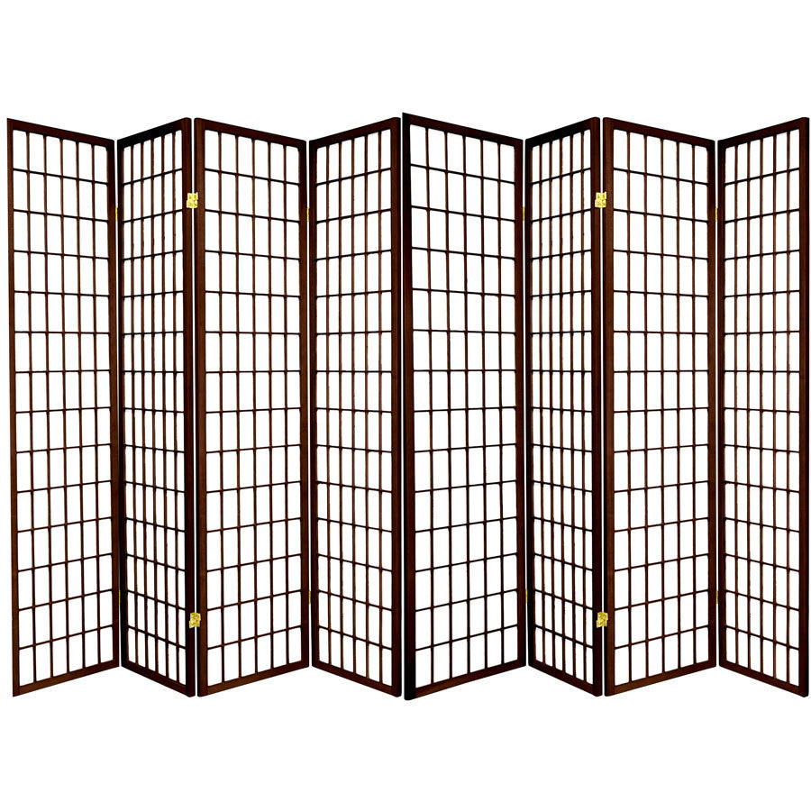 8 Panel Room Dividers Privacy Screen Shoji Style