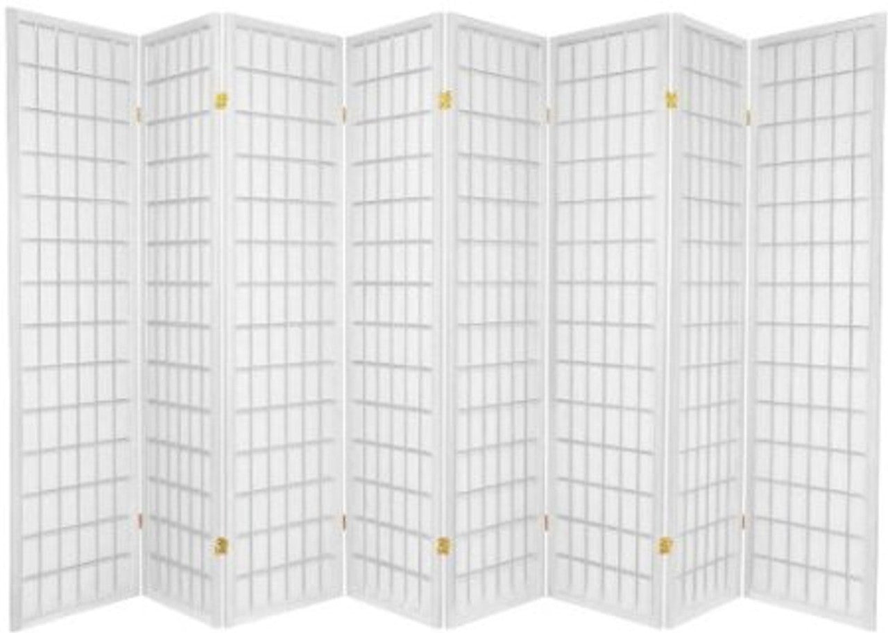 8 Panel Room Dividers Privacy Screen Shoji Style