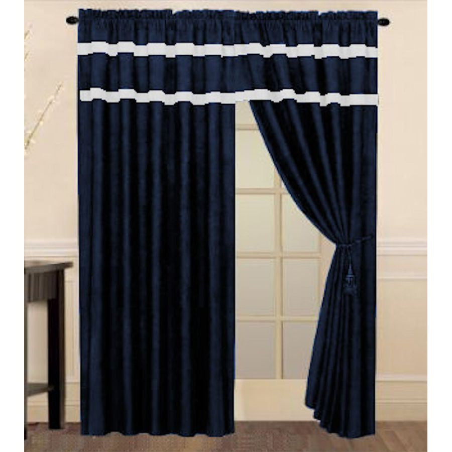 Microfiber Navy Nautical Themed Comforter Set