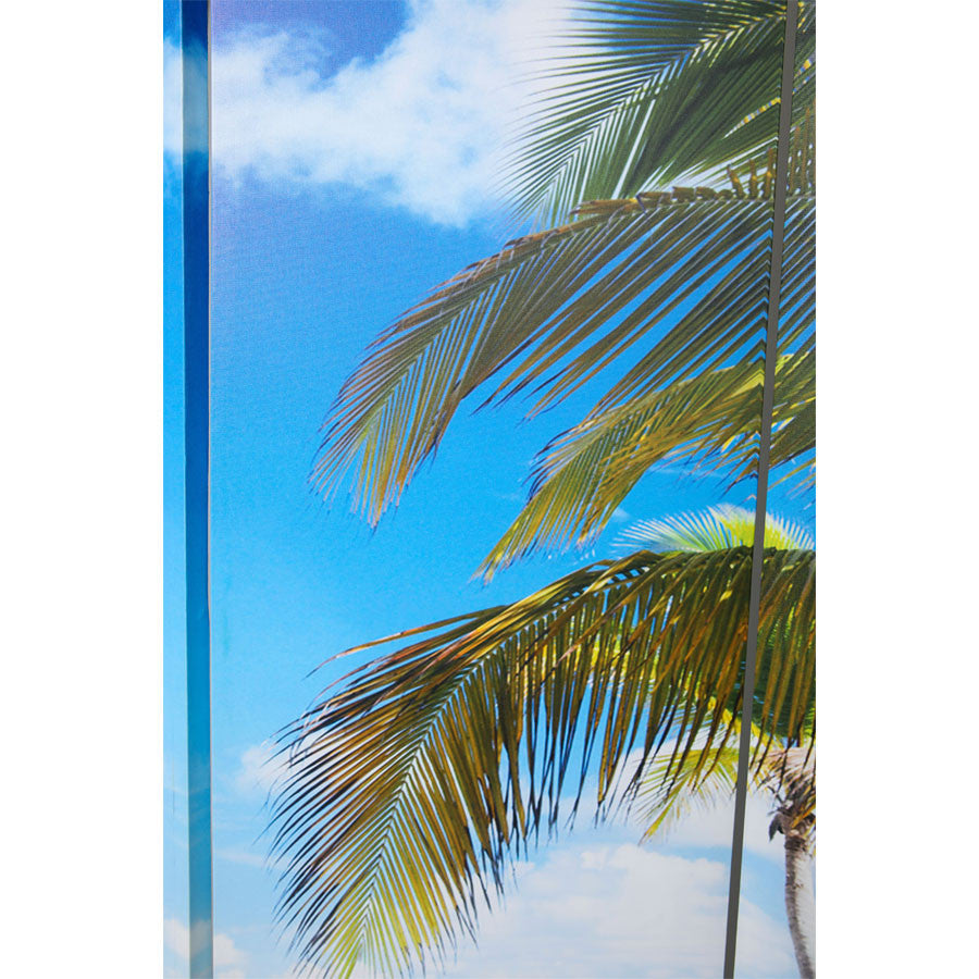 4,6,8 Panels Room Screen Divider Digital Print Beach