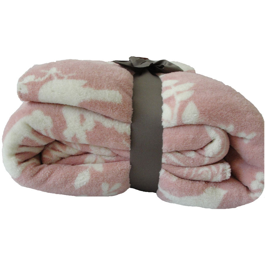 Fleece Sherpa Throw Warm Ultra Plush Soft Blanket