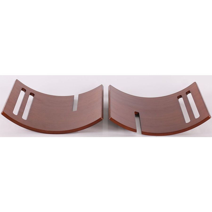 Solid Wood Magazine Holder, Brown Color