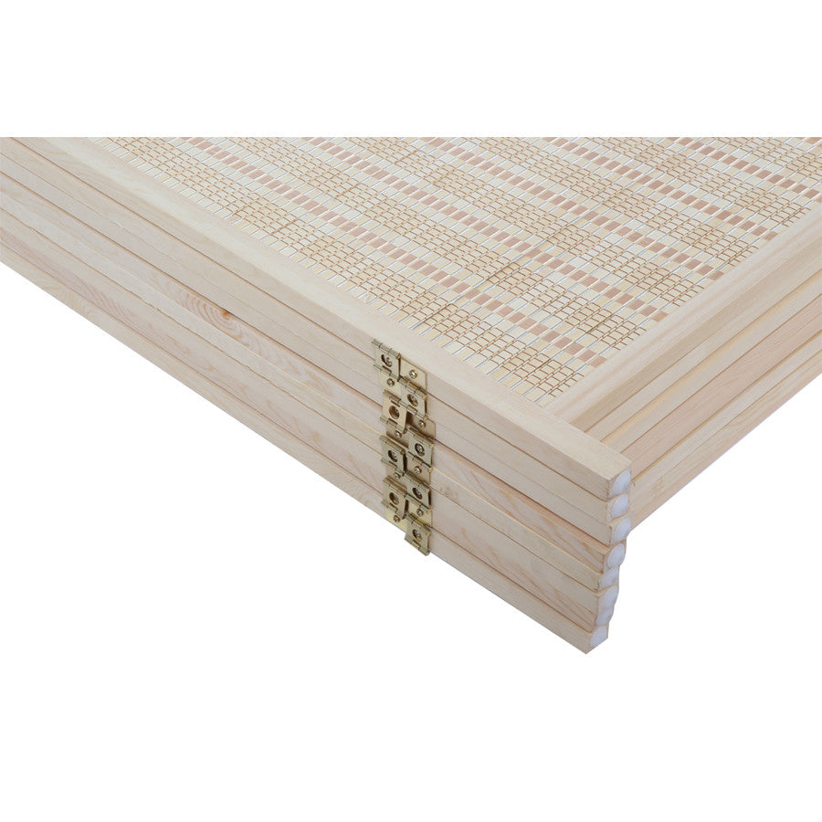 6 Panels Room Divider Screen Bamboo Woven Insert 6ft Tall