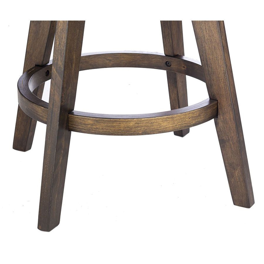 Set of 2 Barstools Counter & Bar Height