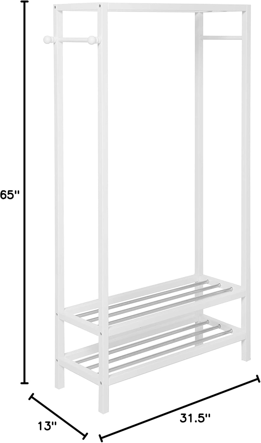 2 Tier Shoe & Coat Rack Hanger
