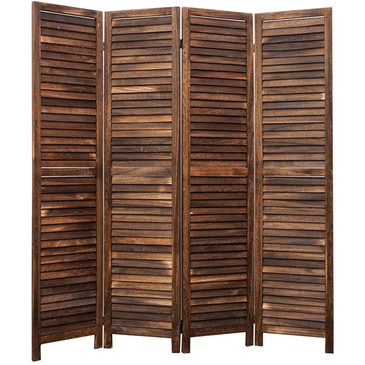 4, 6, 8 Panel Room Divider Full Length Wood Shutters Brown in USA, California, New York, New York City, Los Angeles, San Francisco, Pennsylvania, Washington DC, Virginia, Maryland