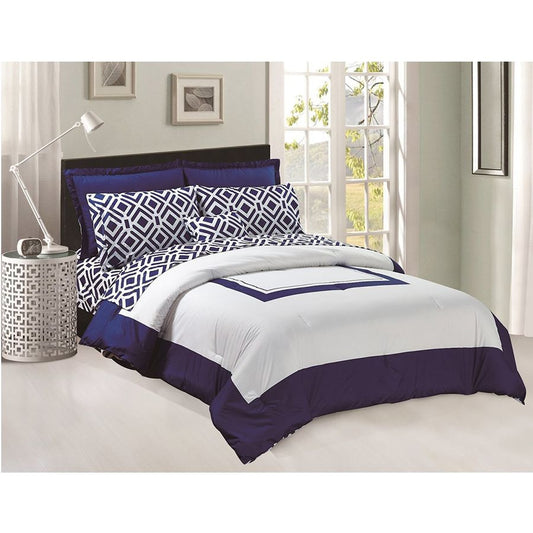 8 pcs Comforter Flat & Fitted Sheets set  Brushed microfiber