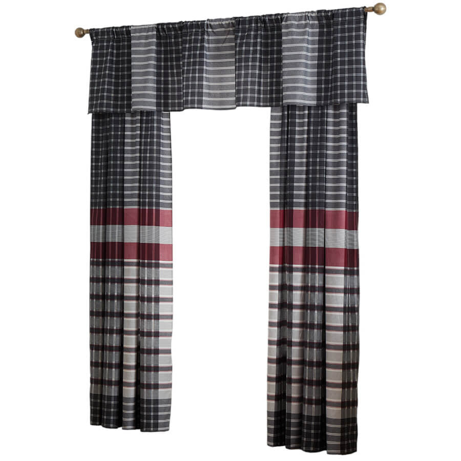 3 PCS Quilt Bedspread Coverlet Red and White Patchwork Design