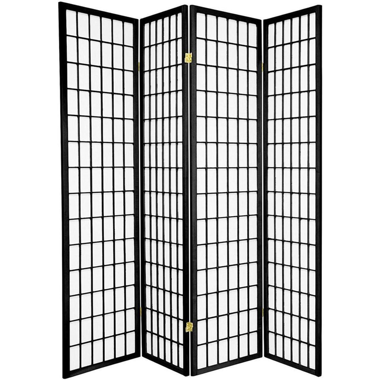 4 panels room divider privacy screen