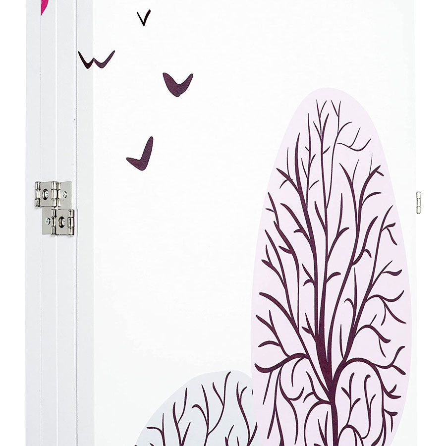 4 & 6 Panels Room Divider Privacy Screen Double Side Digital Print