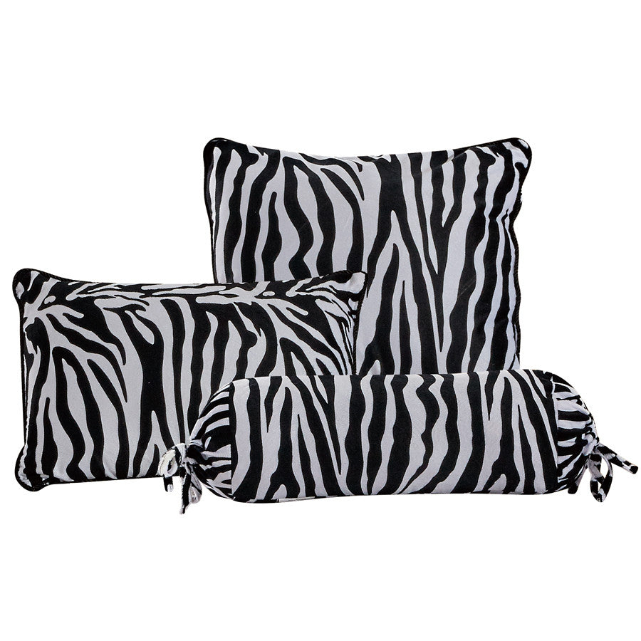 7 Pc Zebra Print Comforter Bedding Set